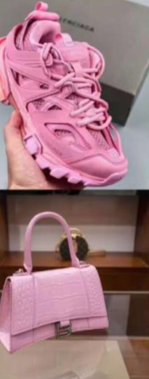 Fashion Shoes with Bag Set #BAL