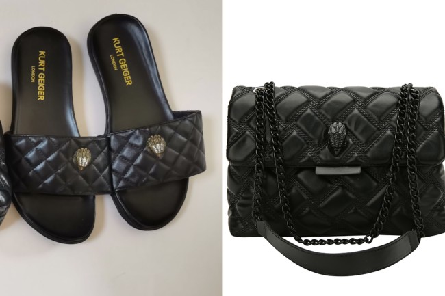 Fashion Kurt Slides with Bag Set #NOO