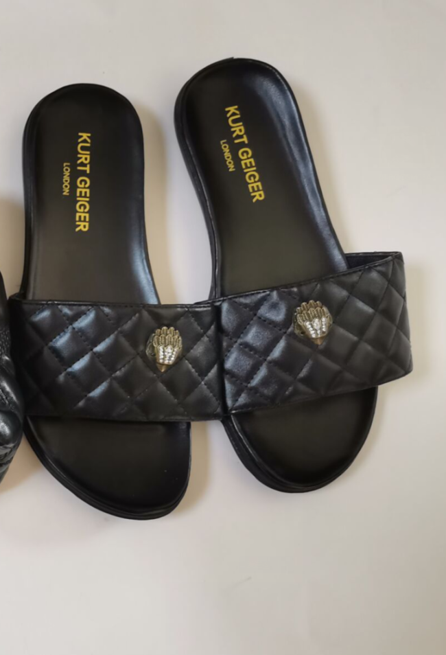 Fashion Kurt Slides with Bag Set #NOO