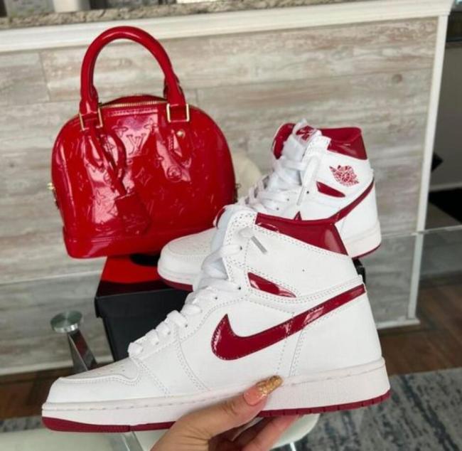 Fashion Shoes with Bag Set #GUI