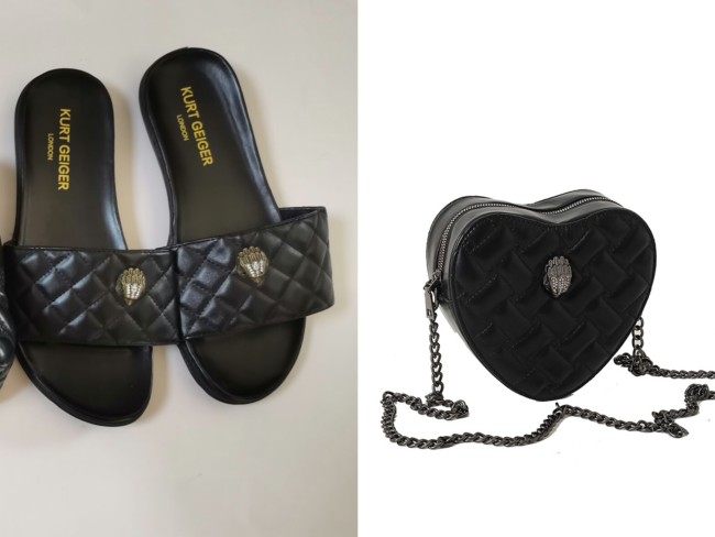 Fashion Kurt Slides with Bag Set #NOO