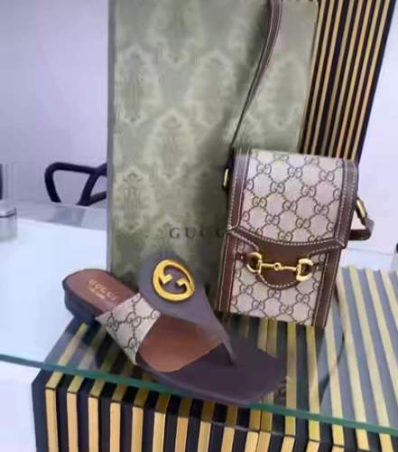  Fashion Shoes with Bag Set #GUI