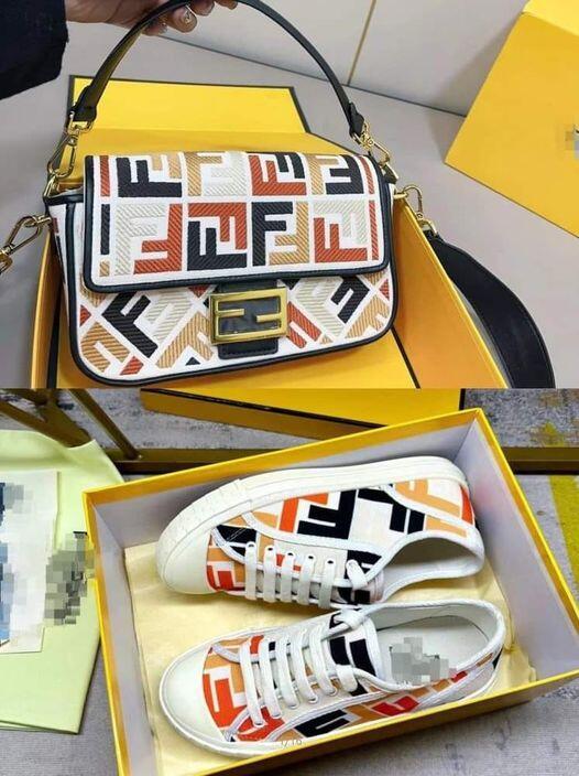 Fashion Shoes with Bag #FEI