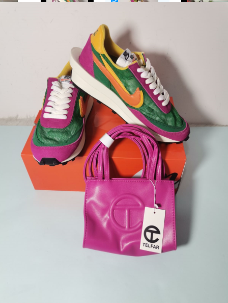 1 Set Fashion Sport Shoes & Bag #NIK #TEL