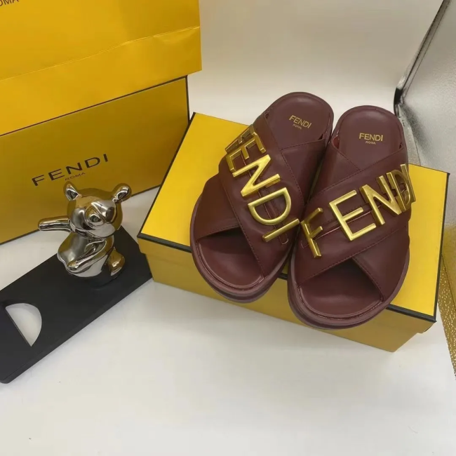 Women Fashion Slides with Box #FEI