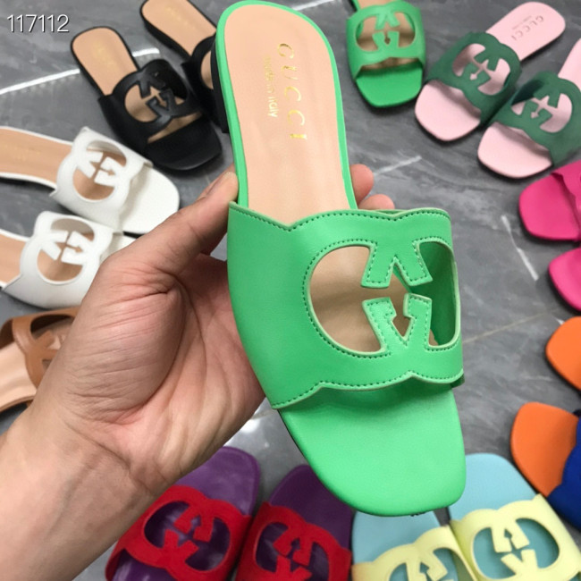 Women Fashion Slides with Box #GUI