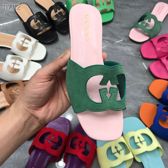 Women Fashion Slides with Box #GUI