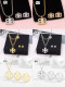 Fashion Earrings with Necklace Set #TB