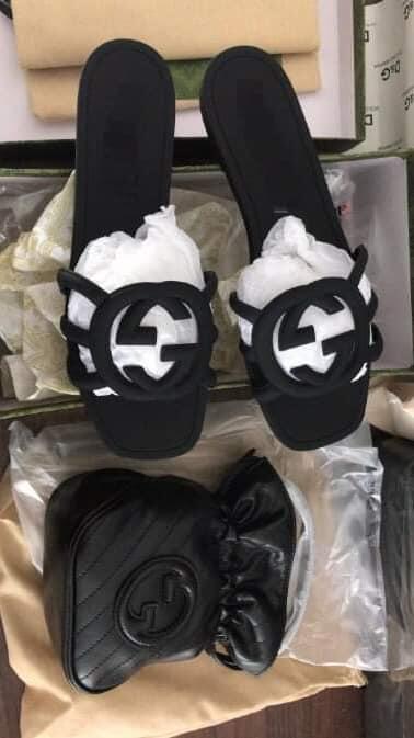 Fashion Shoes with Bag Set #GUI