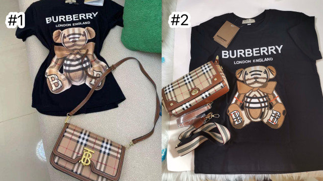 Fashion Shirt with Bag Set #BUR