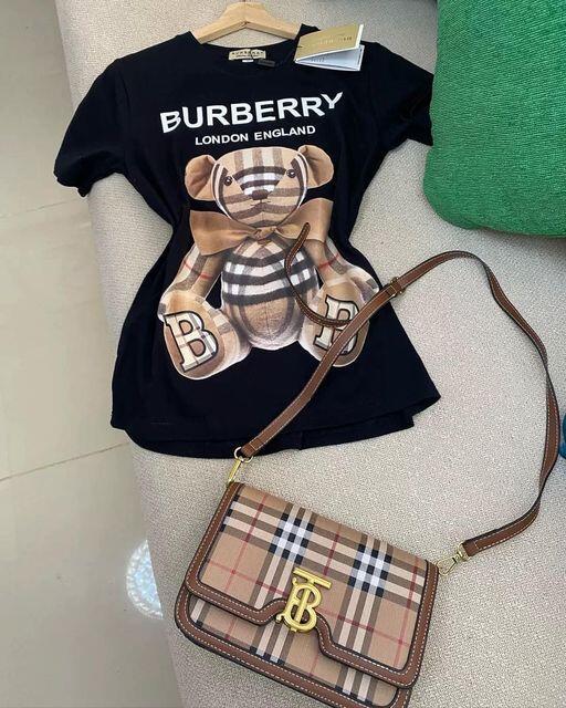 Fashion Shirt with Bag Set #BUR