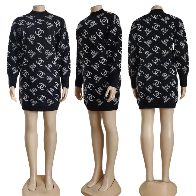 Women Fashion Sweater Dress #CHN #FEI #DIO