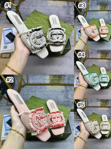 Women Fashion Slides with Box #GUI