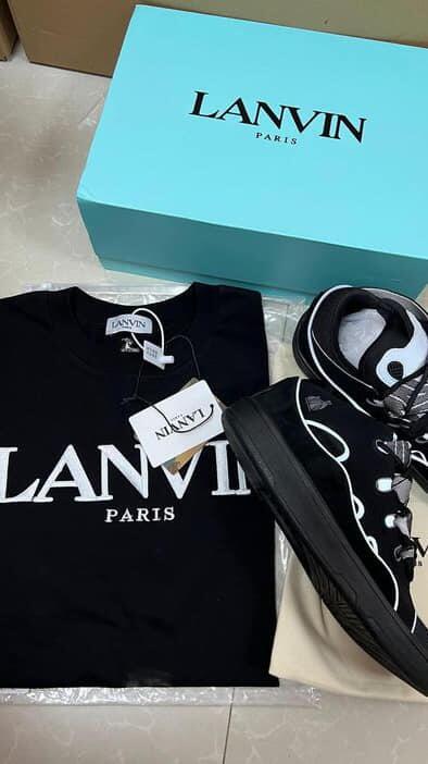 Fashion LANVIN Shoes and Shirt Set #NOO