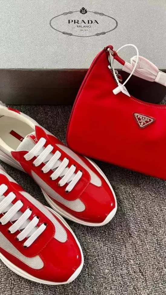 Fashion Shoes with Bag Set #PRD