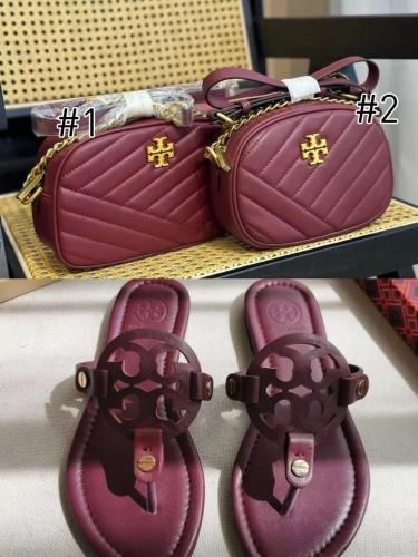 Fashion TB Shoes with Bag Set #TB