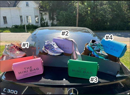 Fashion Shoes with Bag Set #NB