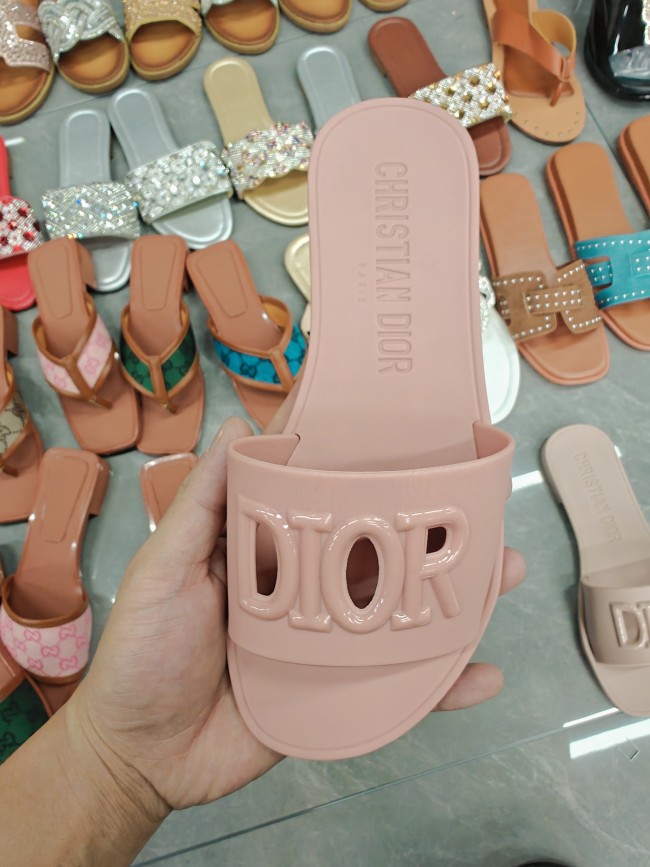 Women Fashion Slides No Box #DIO