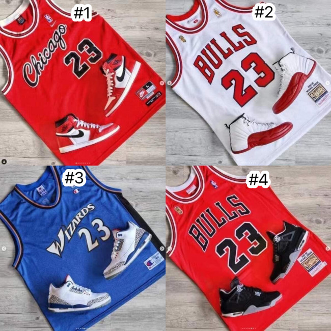 Fashion Men's Jerseys with Sports Shoes Set #NIK