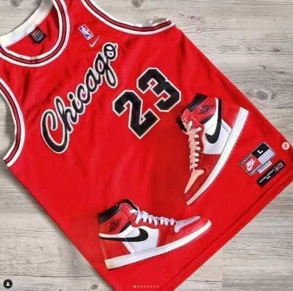 Fashion Men's Jerseys with Sports Shoes Set #NIK