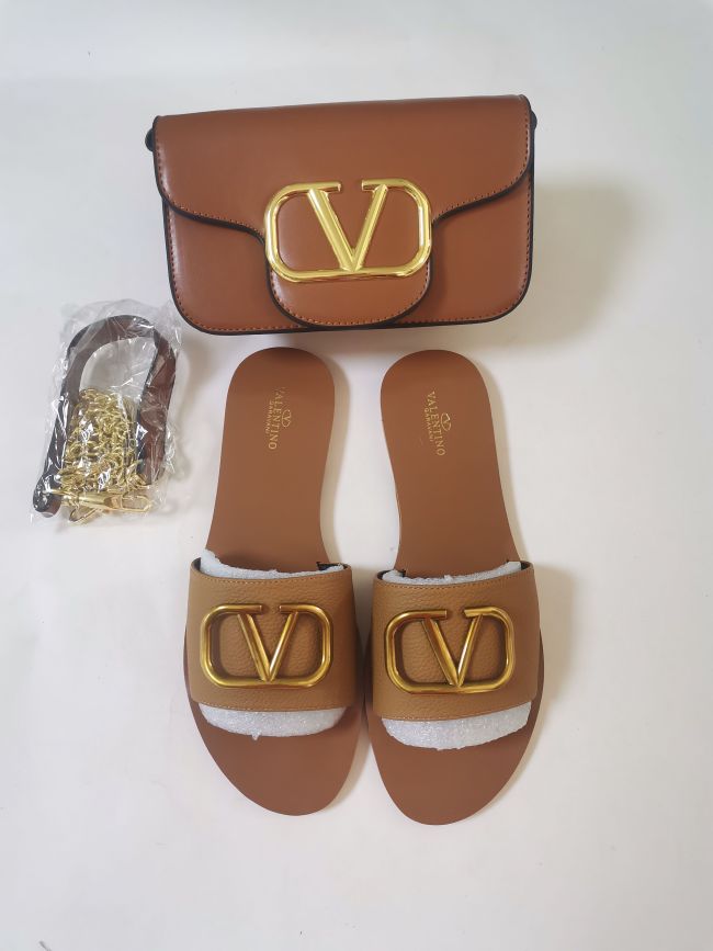 Fashion Slipper with Bag Set