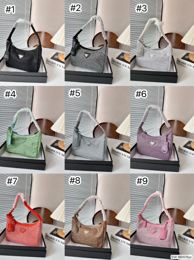 Quality Diamond Shoulder Bag with Box #PRD