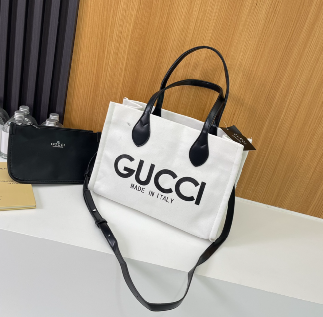 Fashion Canvas Tote Bag No Box  #GUI