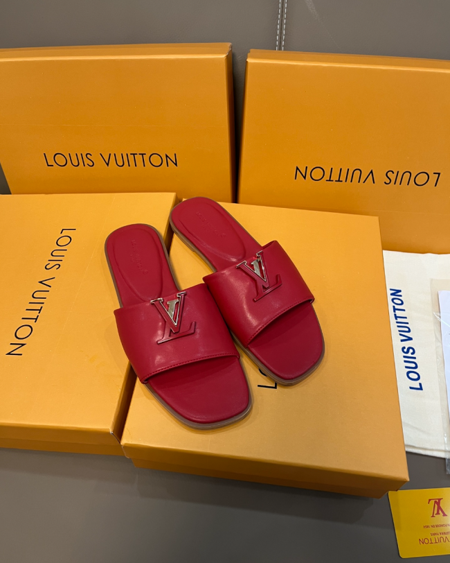 Women Fashion Slides with Box #LOV