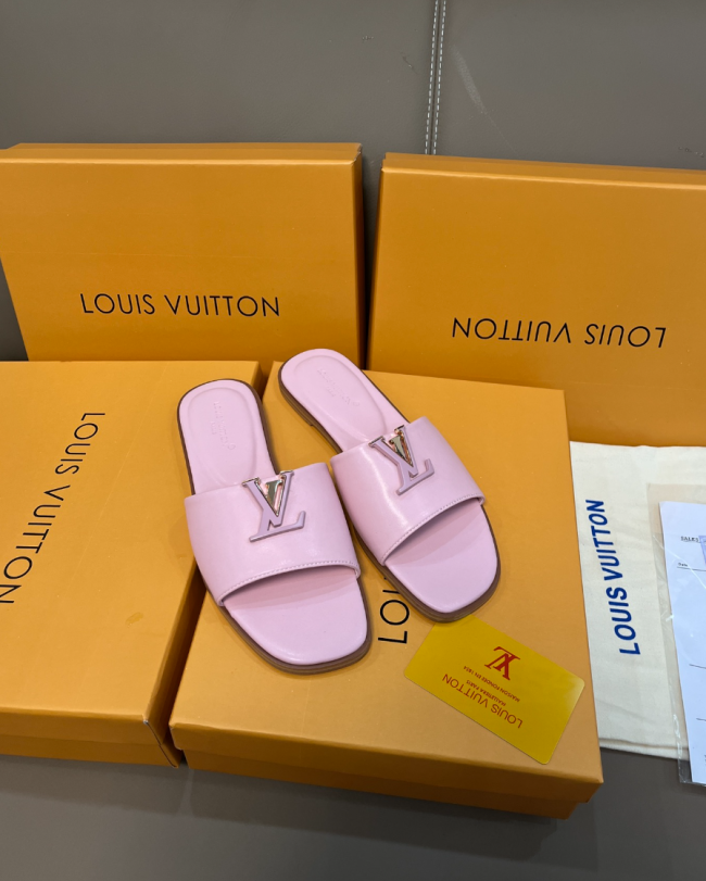 Women Fashion Slides with Box #LOV