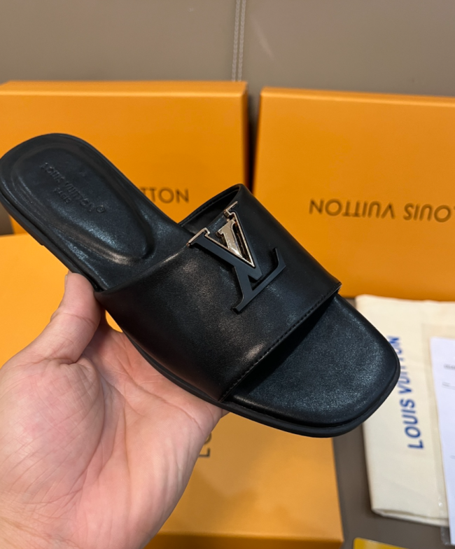Women Fashion Slides with Box #LOV
