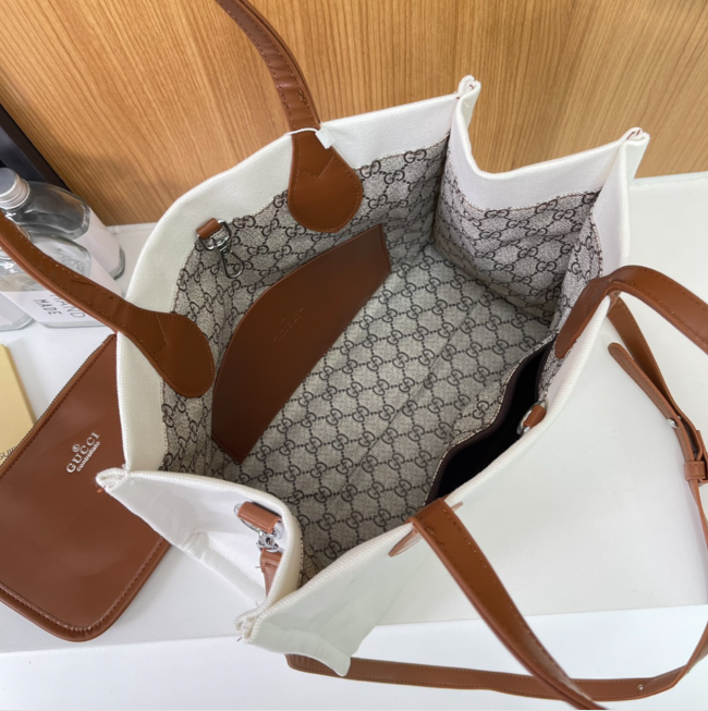 Fashion Canvas Tote Bag No Box  #GUI