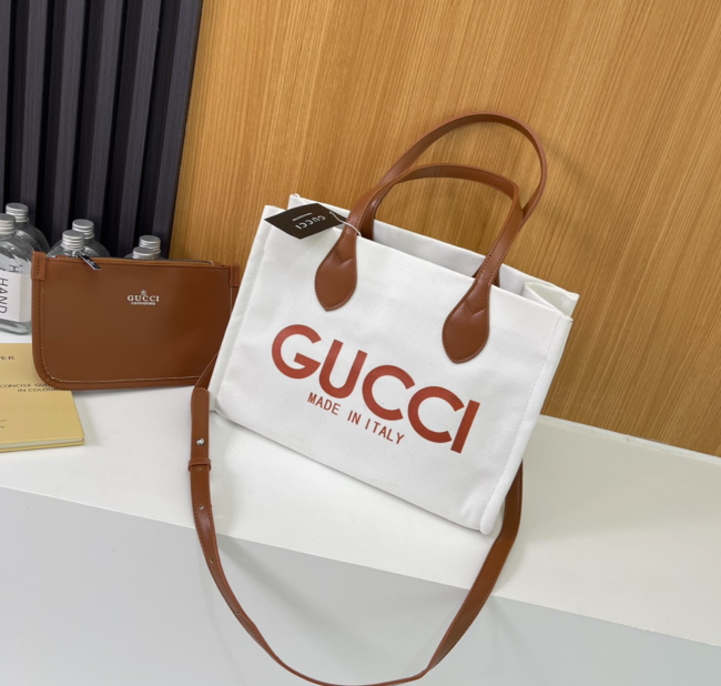 Fashion Canvas Tote Bag No Box  #GUI