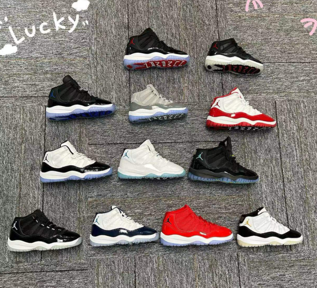 Fashion Kids Shoes wih Box #NIK