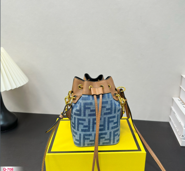 Quality Bucket Bag with Box  #FEN