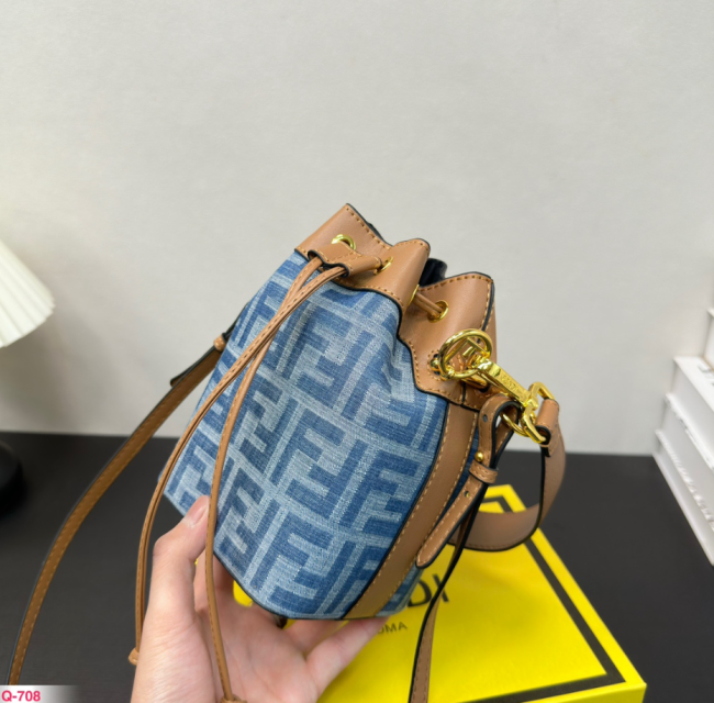 Quality Bucket Bag with Box  #FEN