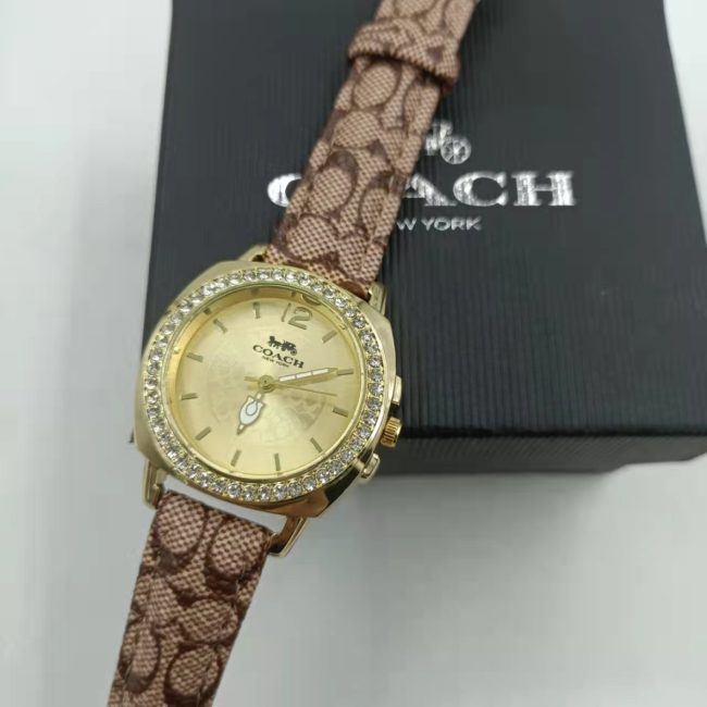 Fashion Coach Watch with Box #COA
