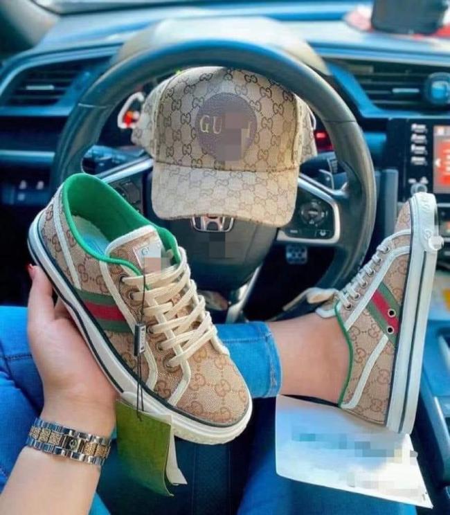 Fashion Shoes with Hat Set #GUI