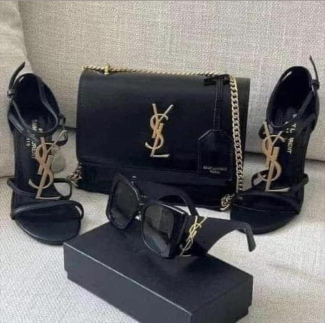 Fashion Heels Bag Shades Set #YS
