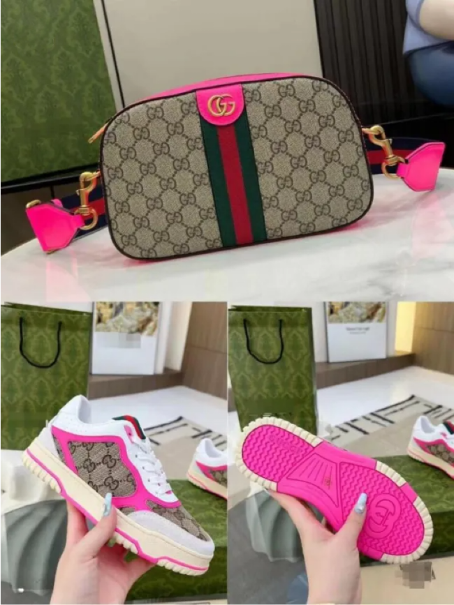 High Quality Shoes with Bag Set #GUI