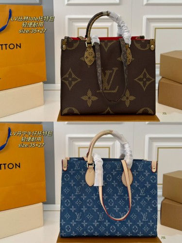 High Quality Tote Bag No Box Size 35*27cm #LOV