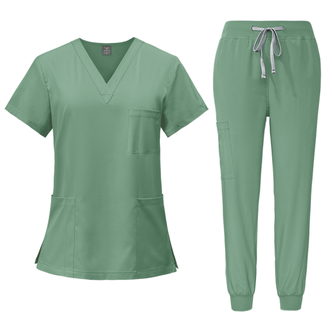 Women Scrubs Uniforms Set #NOO