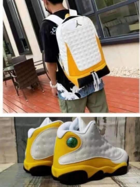 Fashion Shoes with Bookbag Set #NIK