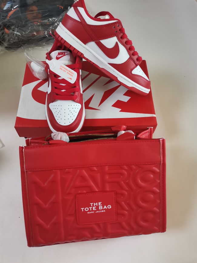 Women Fashion Bag with Shoes Set #NIK