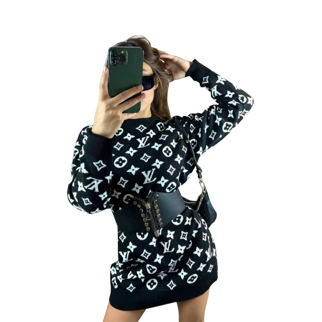 Fashion Sweater Dress #LOV