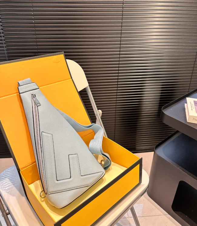  High Quality Men's Chest Bag with Box #FEI