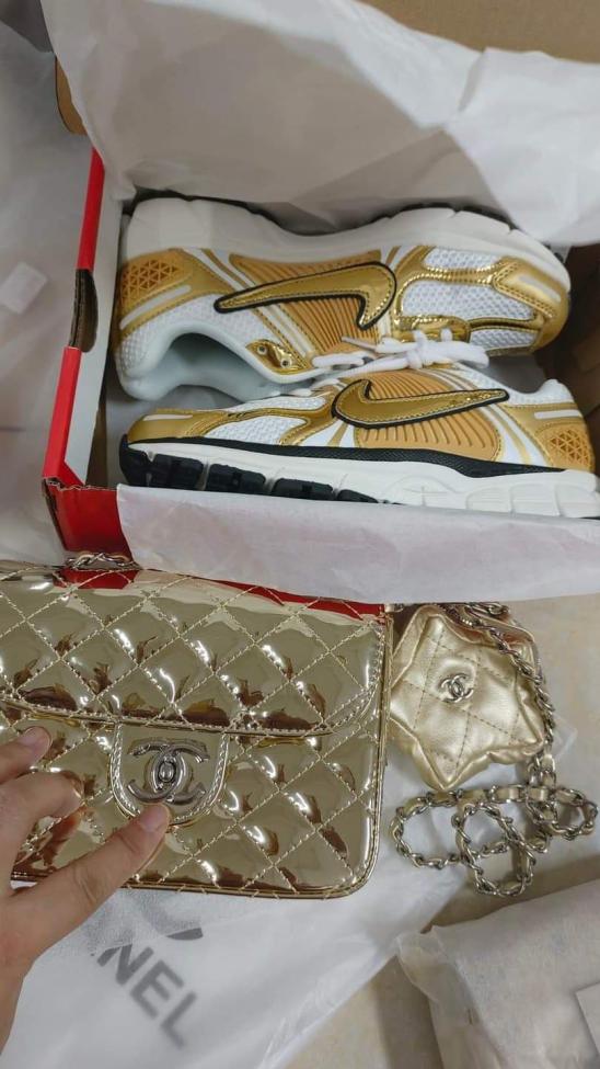 Fashion Shoes with Bag Set #NIK