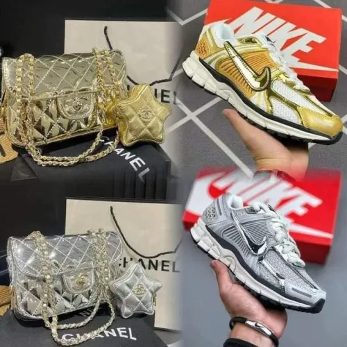 Fashion Shoes with Bag Set #NIK