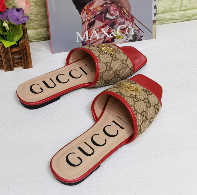 Wholesale Fashion slipper shoes for women no box size 5-10 #GUI