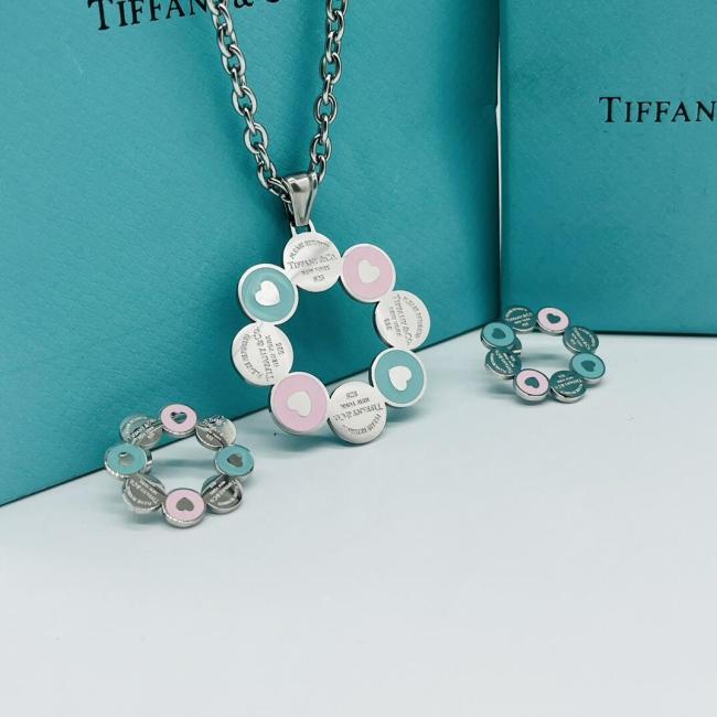 Fashion Necklace & Earrings with Box Set #TIF