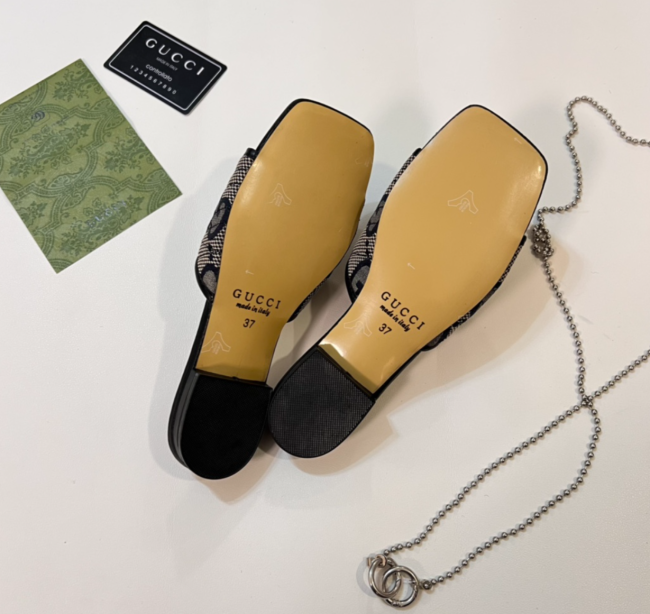 Women Fashion Slides with Box #GUI 